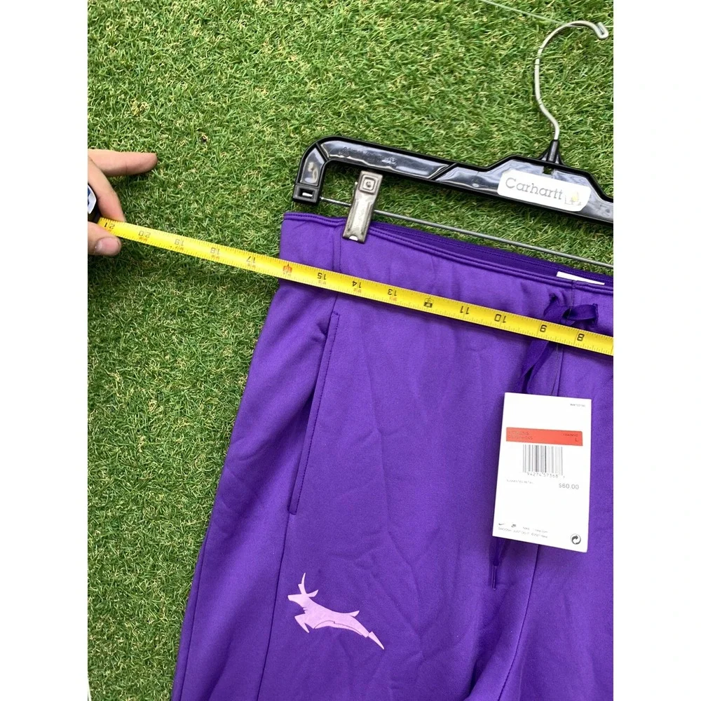 Nike Sweatpants Womens Large GCU Grand Canyon Lopes Tech Fleece Purple NWT